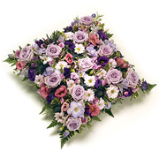 Purple and Lilac Cushion loose design