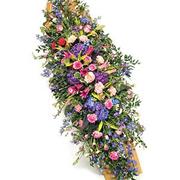 Double Ended Country Garden Casket Spray