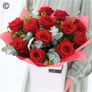 A Dozen Red Roses Gift Bag